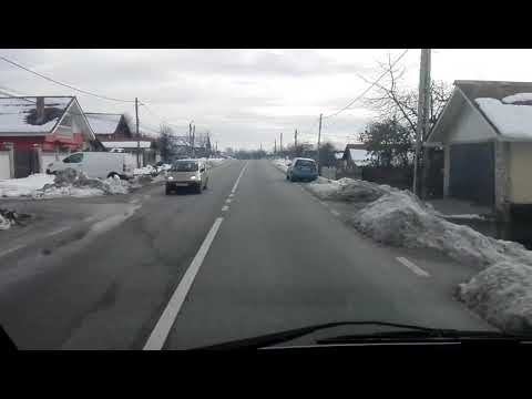 The road of Craiova from Tg Jiu Romania 2018