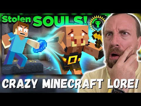 CRAZY MINECRAFT LORE! Game Theory: Give Me Your SOUL! (Minecraft Legends) FIRST REACTION!