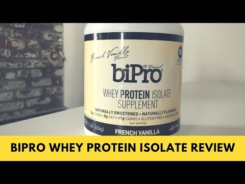 Bipro whey protein isolate review