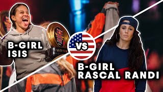 B-Girl Isis vs. B-Girl Rascal Randi | Red Bull BC One Cypher USA 2021