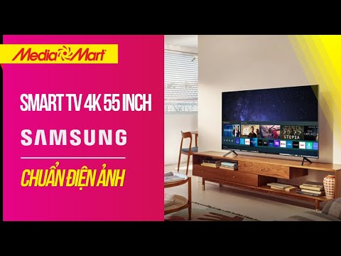 Smart Tivi Samsung 4K 55 inch 55AU7700 UHD