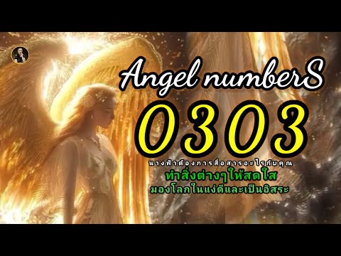 Angel numbers 0303 #angel #เลขนางฟ้า #จิตวิญญาณ #พลังจักรวาล #คิดบวก #ยกระดับจิต