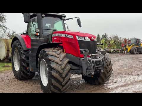 Video: Massey Ferguson 8740S tractor 1
