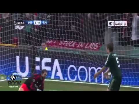 Manchester United VS Real Madrid 1-2 All Goals 06-03-2013 Champions League