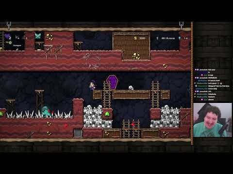 Spelunky 2 with MY DAD?! Can We Make it to CO? - XanaStream 4/22/23