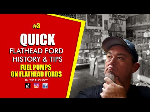 Fuel Pumps on Flathead Fords