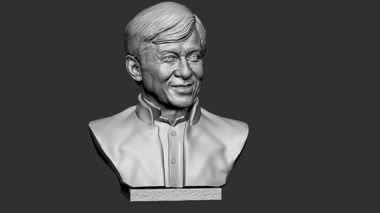 成龙 3D 打印模型