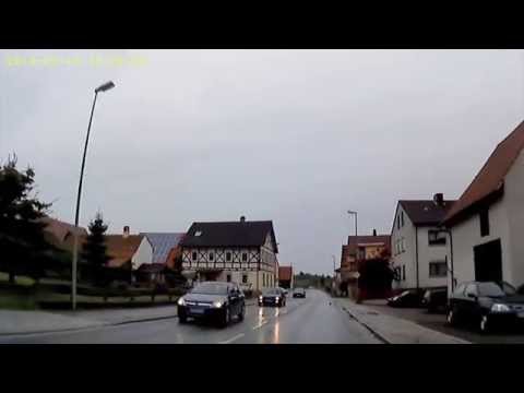 D: Reckenneusig. Gemeinde Baunach.Landkreis Bamberg.Ortsdurchfahrt Richtung Reckendorf. Mai 2014