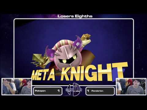 Pokepen (Bayonetta) vs Pandarian (Meta Knight) - Orbitar 28 - Losers Eighths