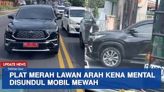 Download lagu BUSHED UNTIL SCRATCHED!!! Insisting on Going Against Traffic, Red Plate Blocked Until It Was Bumped mp3