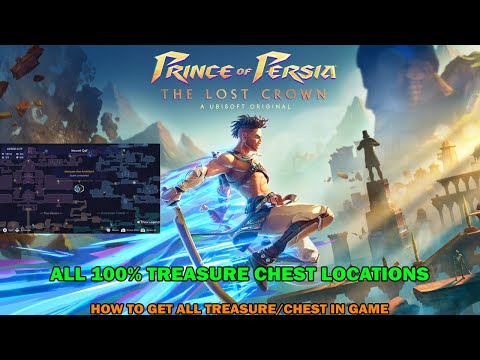 Prince of persia The lost crown walkthrough - All 100% treasure locations