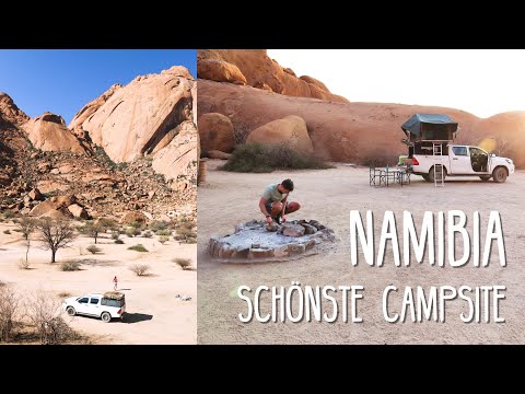 Campsite Spitzkoppe • #Namibia • Weltreise Vlog 142