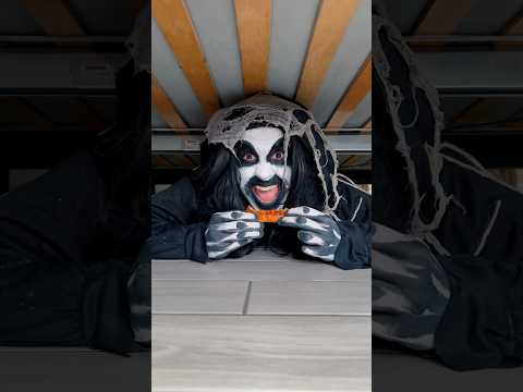 No pizza for poor monster 🍕👻 #shorts