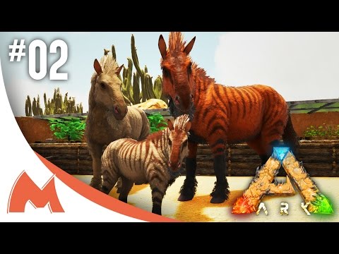 ARK: Scorched Earth - EQUUS TAMING, BREEDING & IMPRINTING BABY HORSES! (S2E02)