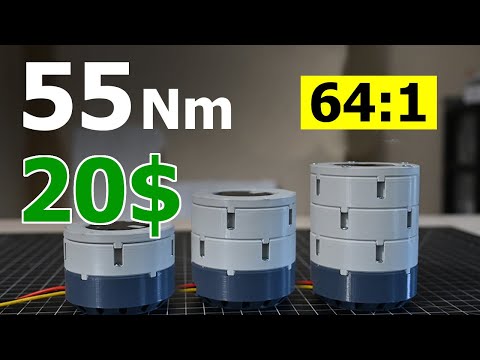 Testing 3D Printed Stackable Gearbox