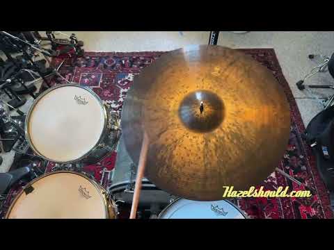 Istanbul Mehmet 50th Anniversary Carmine Appice Ride 22” Blackened 3476 g image 7