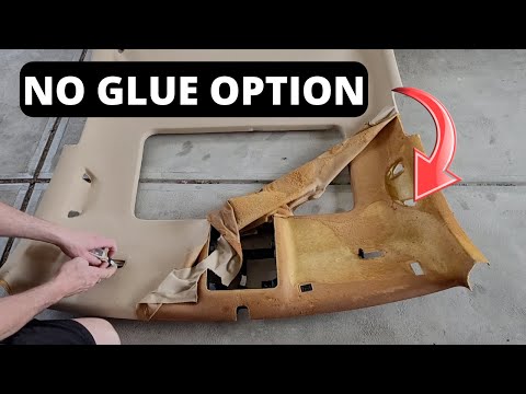 HEADLINER REPAIR - DO IT YOURSELF QUICK FAST & CHEAP