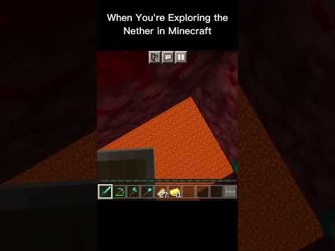 Snorlaxmax23 - When you're exploring the Nether in Minecraft