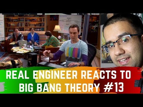 Real Engineer reacts to Technology in Big Bang Theory #13