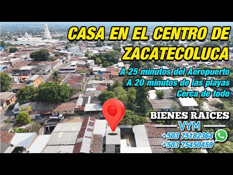 #143 | 🏡 CASA EN Zacatecoluca – ¡2 CASAS EN 1! ✨ Área total: 140 m² PRECIO $80,000 Poco Neg.
