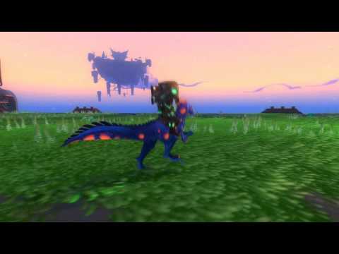 Wildstar PTR: Alien Velocirex Mount