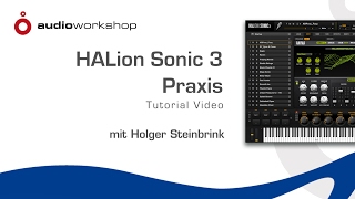 Video thumbnail for HALion Sonic 3 Praxis Tutorial-Video by audio-workshop Holger Steinbrink