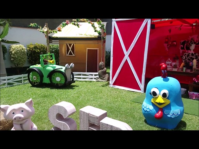 Vídeo relacionado con Juego de vajilla de fiesta de granja, Set de vajilla de fiesta de granja, Vajilla de decoración de cumpleaños de granja, Set de vajilla de fiesta de granja, Platos de fiesta de cumpleaños de granja