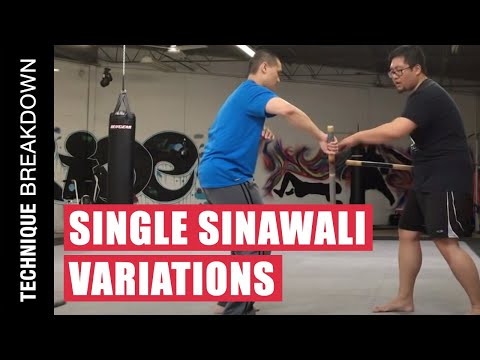 Single Sinawali Variations and Box Pattern Sumbrada in Filipino Martial Arts | Kali | Eskrima