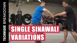 Single Sinawali Variations and Box Pattern Sumbrada in Filipino Martial Arts | Kali | Eskrima