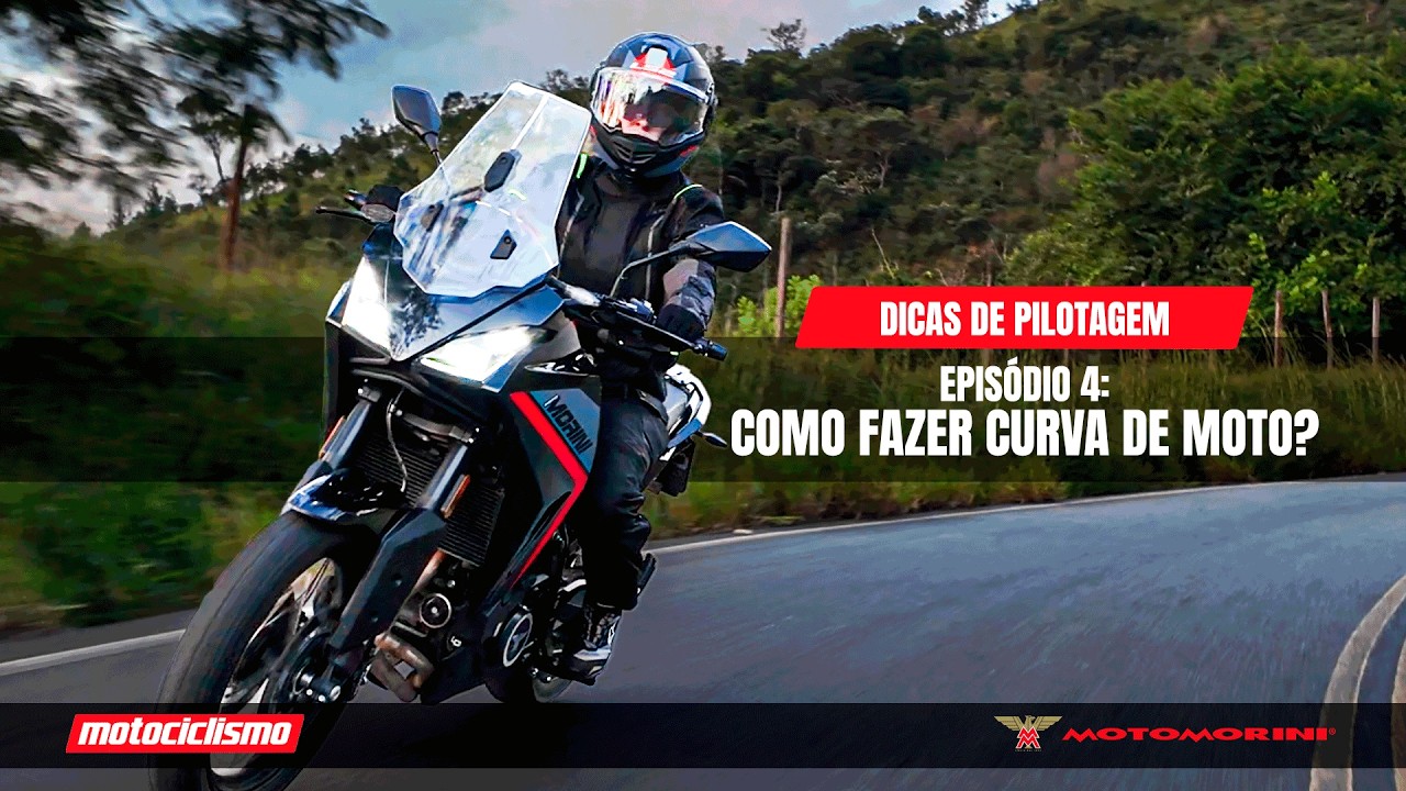 Como fazer curva de moto? | Dicas de pilotagem Moto Morini | Ep. 4