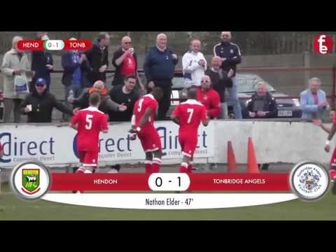 Hendon 0-3 Tonbridge Angels | Match Highlights