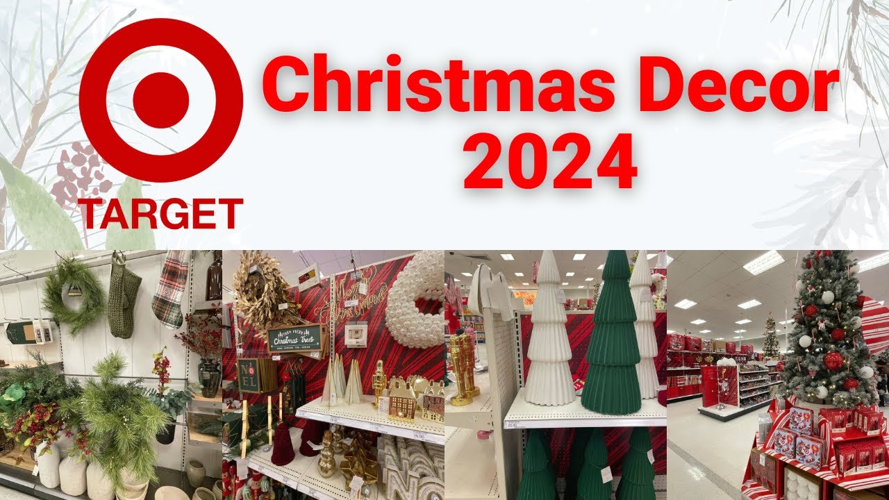 NEW TARGET CHRISTMAS  DECOR 2024  🎄🎅 MUST-HAVES!  SHOP WITH ME 🛒🛍️