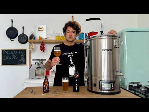 Vevor All-in-One Beer Brewer Test ๐บ + Refreshing Summer Wheat Beer Recipe