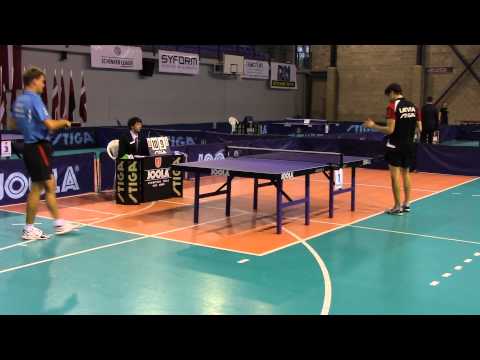 Artūrs Reinholds- Sandijs Vasiļjevs pusfināls 1.daļa