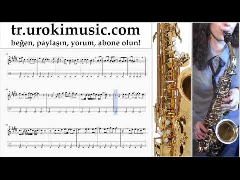 Saksafon dersleri (alto) Ozan Doğulu feat Ece Seçkin - Hoşuna mı Gidiyor Bölüm#2 um-723