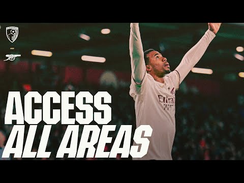 FIVE-GOAL THRILLER! | ACCESS ALL AREAS | AFC Bournemouth v Arsenal (2-3) | Gabriel, Rice x2 | EPL
