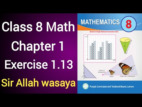 Class 8 Math New Book Chapter 1 Exercise 1.13 | Class 8 Math New Book Unit 1 Exercise 1.13