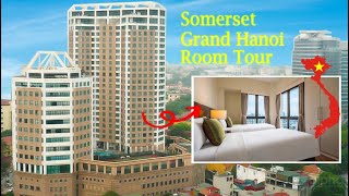 Somerset Grand Hanoi: Deluxe Two-Bedroom Apartment Room Tour 🇻🇳