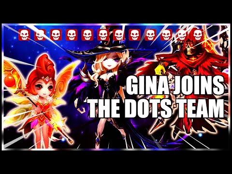 Summoners War | 2A Gina Joins the DOTS Team - DB12 GB12 SF10 PC10 DOTS Auto Team Guide