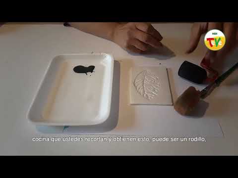 MANUALIDADES: GRABADO CASERO