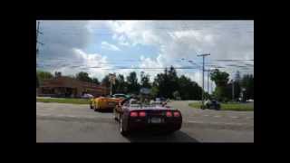 preview picture of video '2013 Thunder in the City - Meadville PA -  Community Chevrolet Corvette Parade'