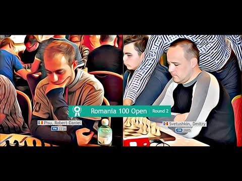 FM Pisu Robert Daniel vs GM Dmitry Svetuskin - Open "Romania 100" Alba Iulia Rd2 - Nimzo-Indian