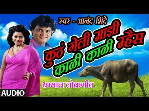 कुठं गेली काळी काळी म्हैस – मराठी लोकगीत | KUTHA GELI KAALI KAALI MHAIS | ANAND SHINDE