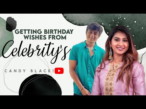 OMG!|Nithyashree & Aajeedh wished for my b'day|Replying to birthday wishes|Candy Black