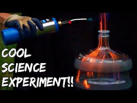 Isopropyl Rocket Engine - Cool Science Experiment | Slow Mo Lab Video