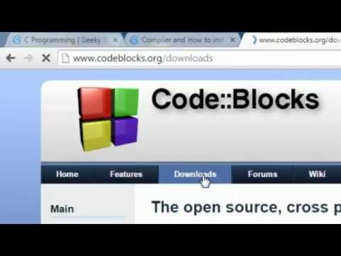 12 Compiler and How to Install Code Blocks