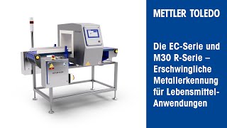 Erschwingliche Metall Detektion Lösungen mit Förderbändern der EC-Serie