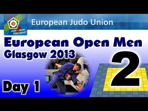 European Open Men Glasgow 2013 - day 1 - Tatami 2