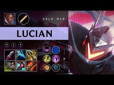 Lucian Mid vs Orianna - EUW Master Patch 25.24