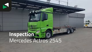 Купить контейнеровоз Mercedes-Benz Actros 2545 6X2 Hydraulic Liftable BDF system Lift+steering axle - Изображение 4 | Autoline TM Контейнеровоз Mercedes-Benz Actros 2545 6X2 Hydraulic Liftable BDF system Lift+steering axle | Изображение 4 - Autoline